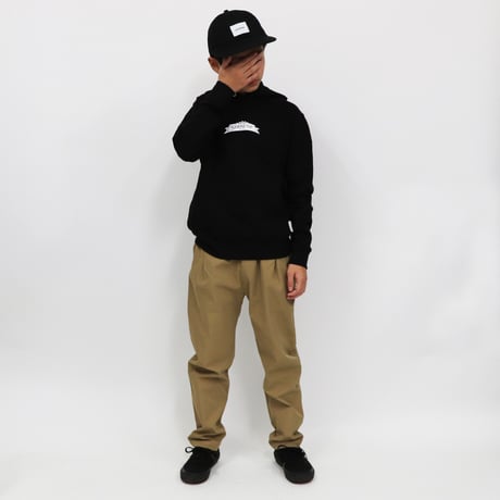 HERALDIC  HOODIE  BLACK  ヘラルディック  パーカー  ブラック