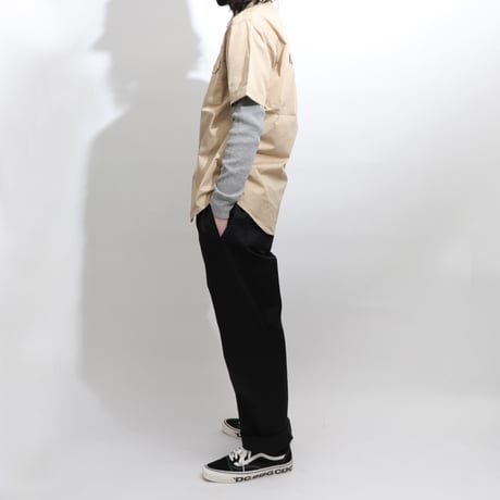 T/C  WORK SHIRTS  BEIGE  T/Cワークシャツ  ベージュ