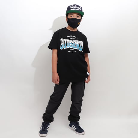 TWO  TONE  LOGO  TEE    BLACK   ツートーン  ロゴ  TEE  ブラック