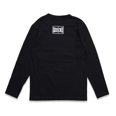 DIAMOND  LOGO  L/S TEE　ダイヤモンドロゴ  ロンTEE  ブラック