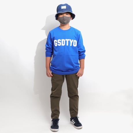 GSDTYO  L/S TEE  ROYAL  BLUE　GSDTYO  ロングスリーブTEE  ロイヤルブルー