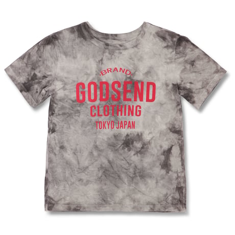 TIE  DYE  PRINT  TEE01  L/BL  タイダイ染め  プリントTee01 ライトブルー