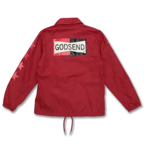 FOUR  STAR  COACH  JACKET  フォースター  コーチジャケット  RED