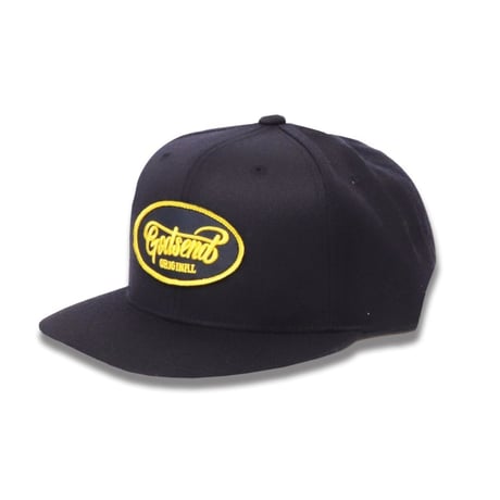6PANEL  OVAL  LOGO  COTTON  CAP  NAVY
