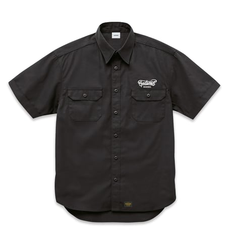 T/C  WORK SHIRTS  BLACK  T/Cワークシャツ  ブラック