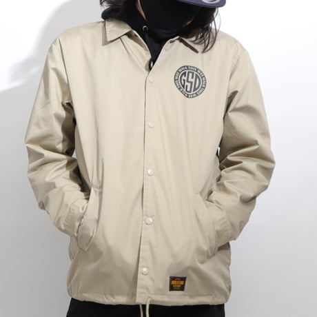 T/C  COACH  JACKET BEIGE  T/Cコーチジャケット  ベージュ