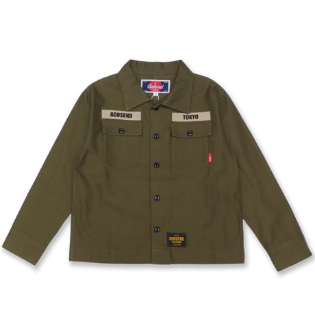COTTON  TWILL  ARMY  SHIRTS  コットンツイル  アーミーシャツ