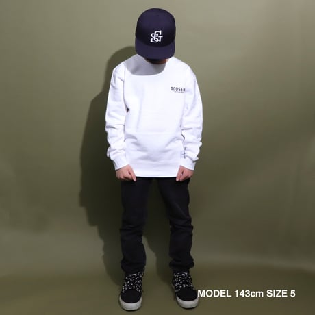 EXPERIENCE  C/N  SWEAT  SHIRT  WHITE