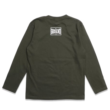 HARD  CORE  L/S TEE　ハードコア  ロンTEE  カーキ