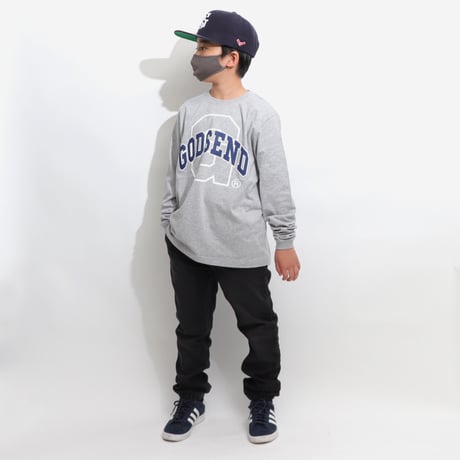 BIG  G  L/S TEE  TOP  GREY　BIG  G  ロングスリーブTEE  杢グレー