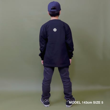 REJOICE  L/S   TEE  BLACK