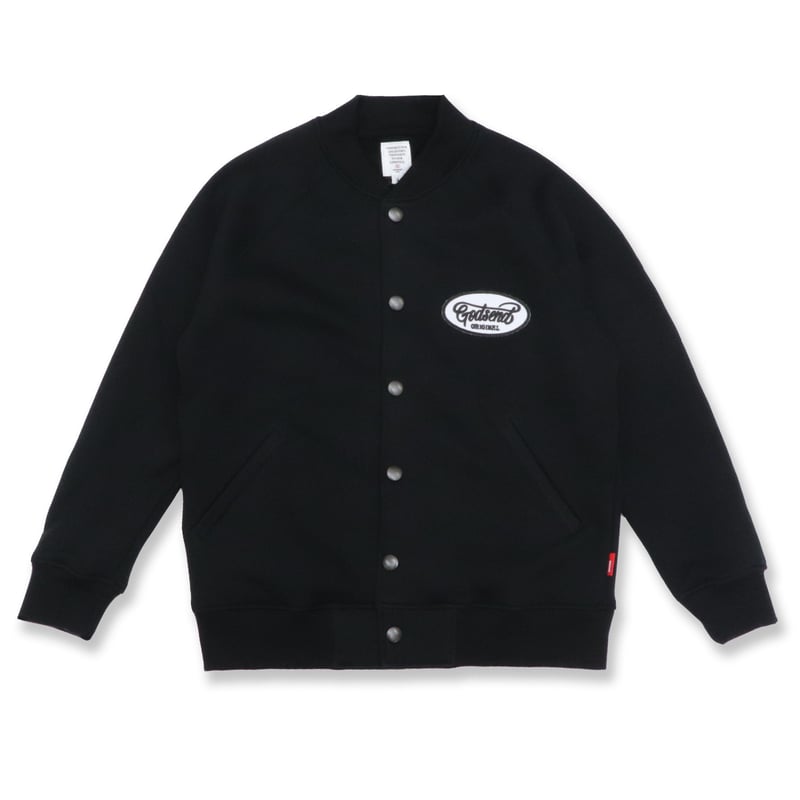 90s oldvans スタジャン　ブルゾン　コットン素材　スナップボタン 90s oldvans スタジャン ブルゾン コットン素材 スナップボタン