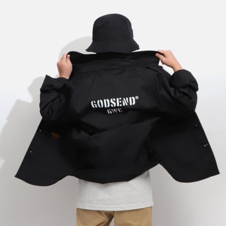 T/C    COVERALL  JACKET BLACK  T/Cカバーオール  ジャケット  ブラック