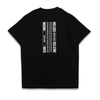 GALAXY  TEE  BLACK