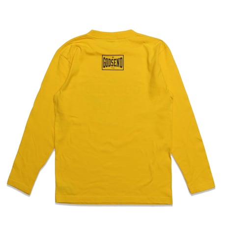 DIAMOND  LOGO  L/S TEE　ダイヤモンドロゴ  ロンTEE  イエロー
