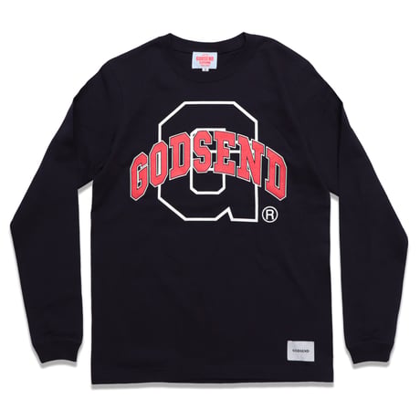 BIG  G  L/S TEE  NAVY　BIG  G  ロングスリーブTEE  ネイビー