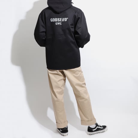 T/C    COVERALL  JACKET BLACK  T/Cカバーオール  ジャケット  ブラック