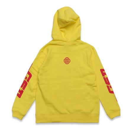 EXPRESS  HOODIE  YELLOW  エクスプレス  パーカー  イエロー