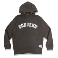 ARC COLLEGE  LOGO  HOODIE  CH/GREY  アーチカレッジロゴ  パーカー  チャコールグレー