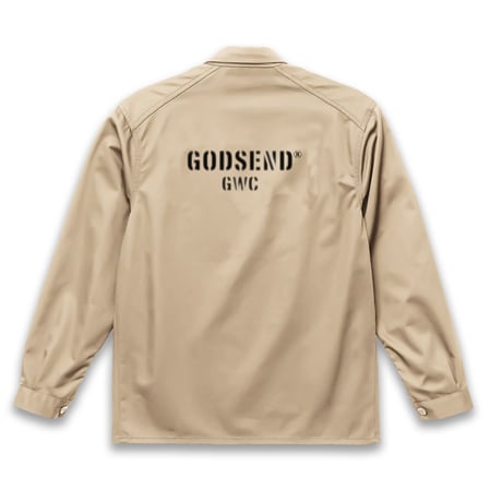 T/C    COVERALL  JACKET BEIGE  T/Cカバーオール  ジャケット  ベージュ