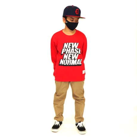 NP/NN  C/N  SWEAT  SHIRT  RED  NP/NN  スウェットシャツ  レッド
