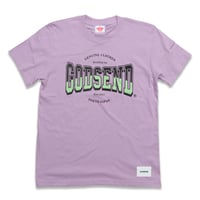TWO  TONE  LOGO  TEE  LIGHT  PURPLE   ツートーン  ロゴ  TEE  ライトパープル
