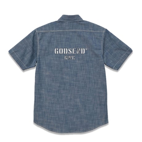 T/C  CHAMBRAY  WORK  SHIRTS  T/C  シャンブレーワークシャツ