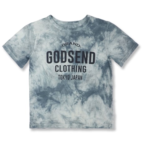 TIE  DYE  PRINT  TEE01  L/BL  タイダイ染め  プリントTee01 ライトブルー