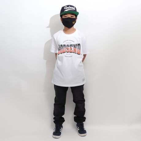 TWO  TONE  LOGO  TEE  WHITE   ツートーン  ロゴ  TEE  ホワイト