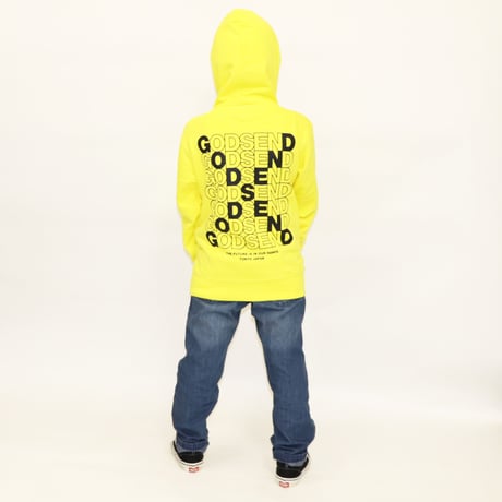 CROSS  LOGO  HOODIE  GOLD  クロスロゴ  パーカー  ゴールド