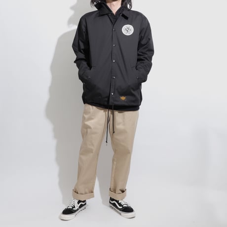 T/C  COACH  JACKET BLACK  T/Cコーチジャケット  ブラック