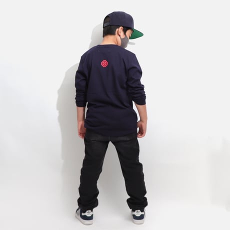BIG  G  L/S TEE  NAVY　BIG  G  ロングスリーブTEE  ネイビー