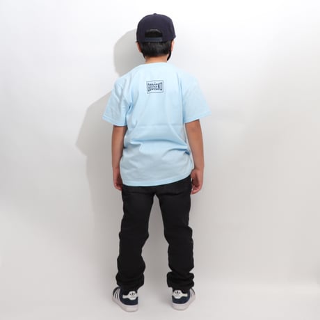 TWO  TONE  LOGO  TEE    LIGHT  BLUE   ツートーン  ロゴ  TEE  ライトブルー