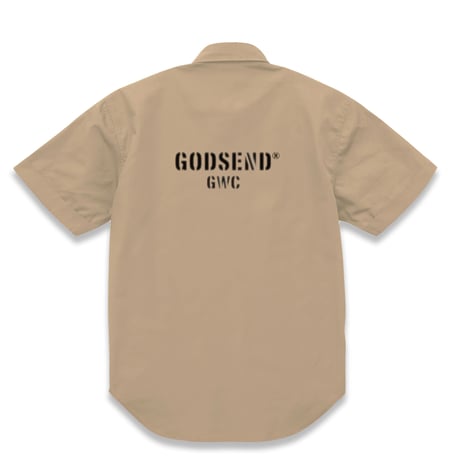 T/C  WORK SHIRTS  BEIGE  T/Cワークシャツ  ベージュ