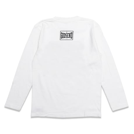DIAMOND  LOGO  L/S TEE　ダイヤモンドロゴ  ロンTEE  ホワイト