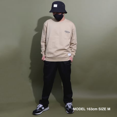 EXPERIENCE  C/N  SWEAT  SHIRT  SAND BEIGE