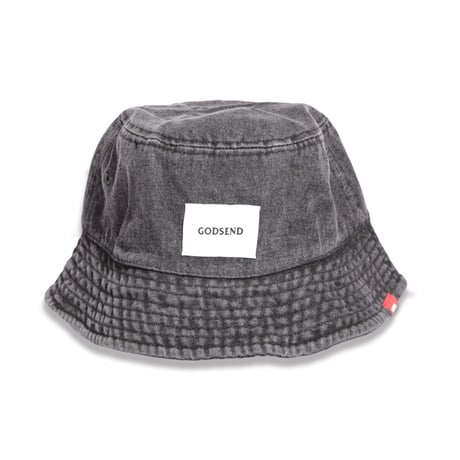 DENIM  BUCKET  HAT  BLACK  デニム  バケットハット  ブラック