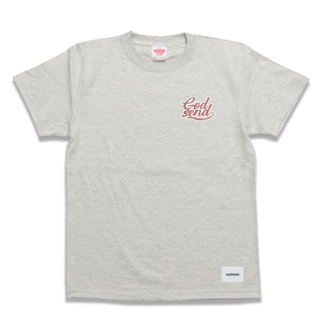 OVAL  LOGO  TEE  OATMEAL  オーバルロゴ  TEE  オートミール
