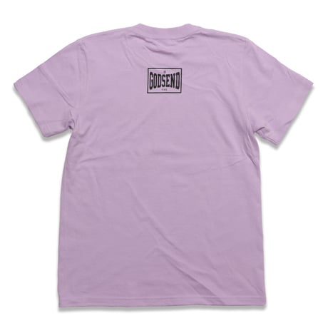 TWO  TONE  LOGO  TEE  LIGHT  PURPLE   ツートーン  ロゴ  TEE  ライトパープル