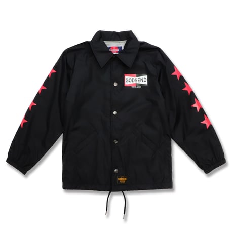 CHALLENGER GYM COACH JKT / BLACK M CHALLENGER チャレンジャー LOGO