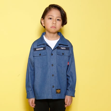 DENIM  WORK  SHIRTS  デニムワークシャツ