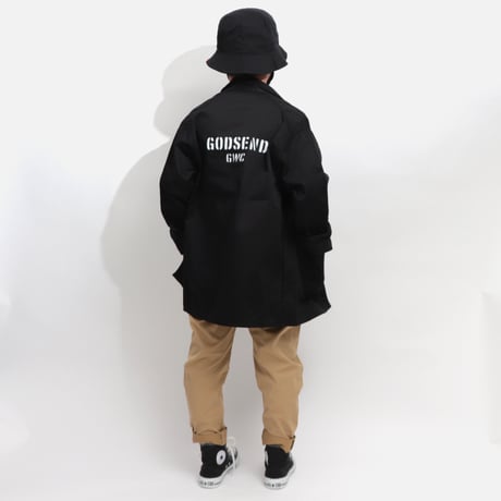 T/C    COVERALL  JACKET BLACK  T/Cカバーオール  ジャケット  ブラック