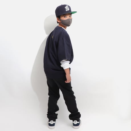 SILLY  GOOSE  CUTOFF  SWEAT  SHIRT  NAVY  シリーグース  カットオフスウェットシャツ  ネイビー