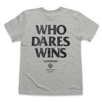 WHO  DARES  WINS  TEE  TOP  GREY   フー  デアーズ  ウィンズ  TEE  トップグレー