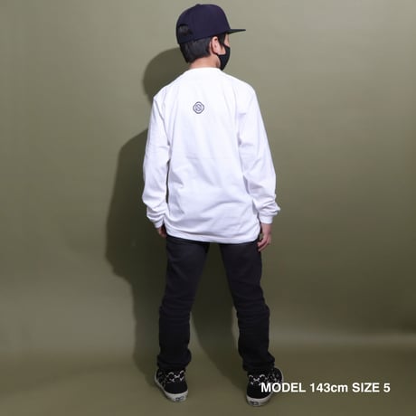 REJOICE  L/S   TEE  WHITE