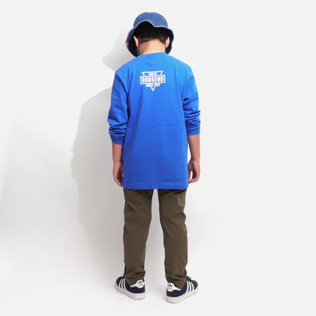 GSDTYO  L/S TEE  ROYAL  BLUE　GSDTYO  ロングスリーブTEE  ロイヤルブルー
