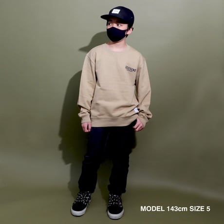 EXPERIENCE  C/N  SWEAT  SHIRT  SAND BEIGE