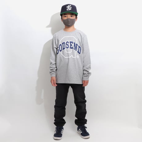 BIG  G  L/S TEE  TOP  GREY　BIG  G  ロングスリーブTEE  杢グレー