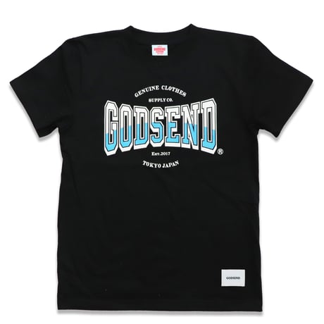 TWO  TONE  LOGO  TEE    BLACK   ツートーン  ロゴ  TEE  ブラック