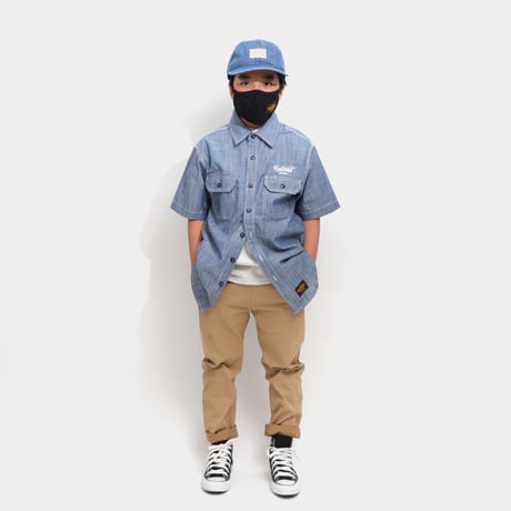 T/C  CHAMBRAY  WORK  SHIRTS  T/C  シャンブレーワークシャツ